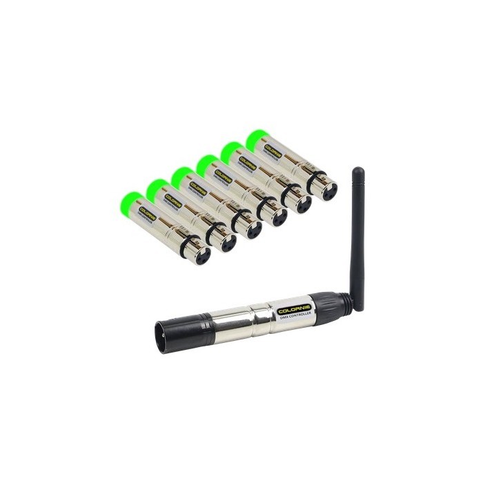 Sistema DMX inalámbrico